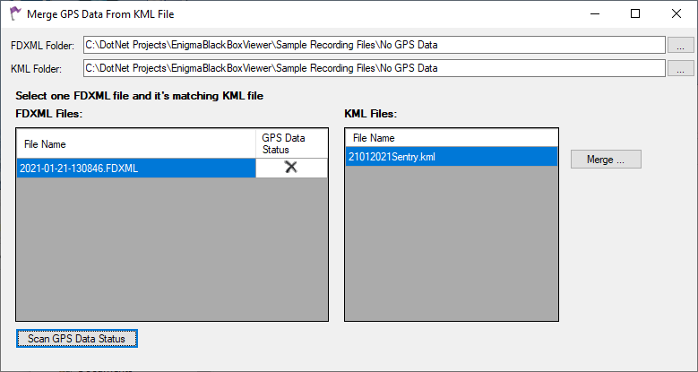 KML Data Merge