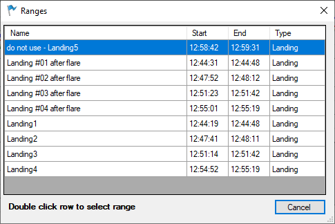 Select Range